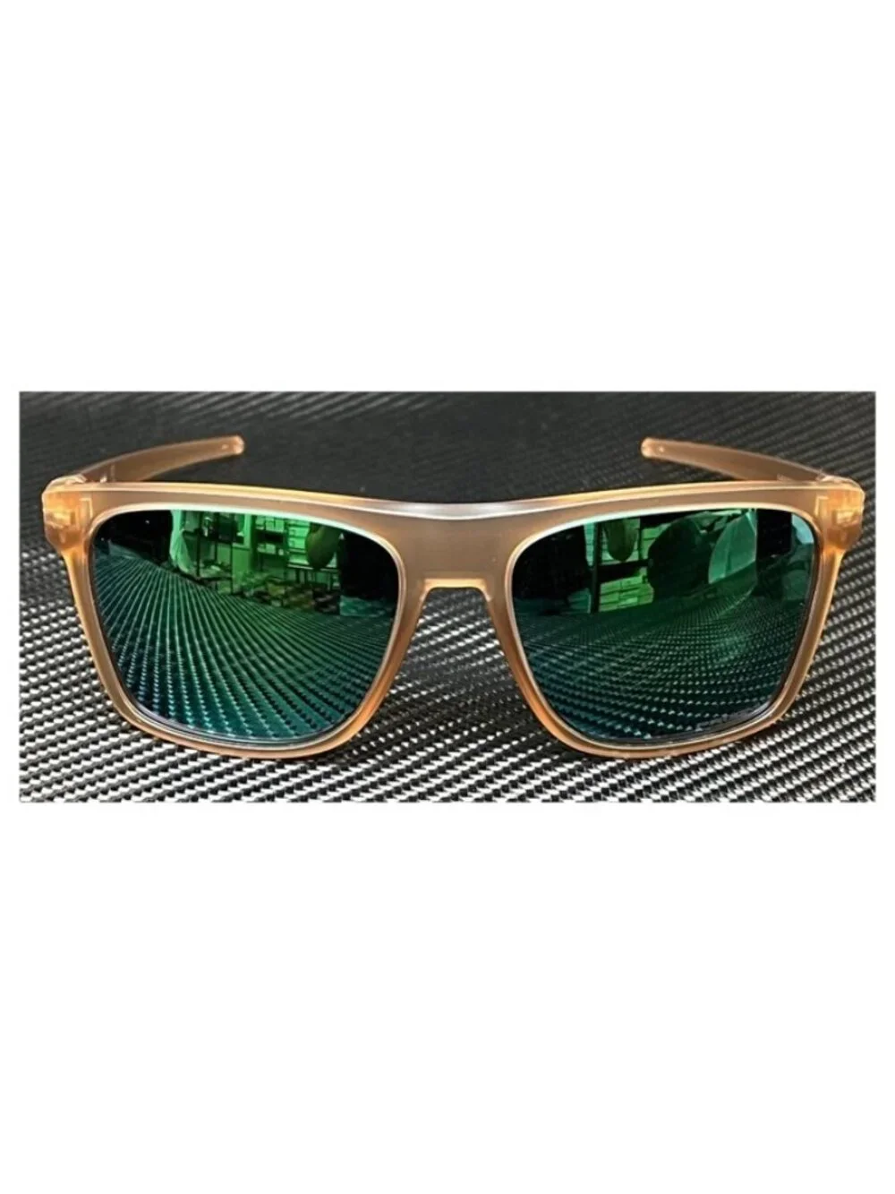 New Oakley Men Matte Sepia Sunglasses 57-17-134